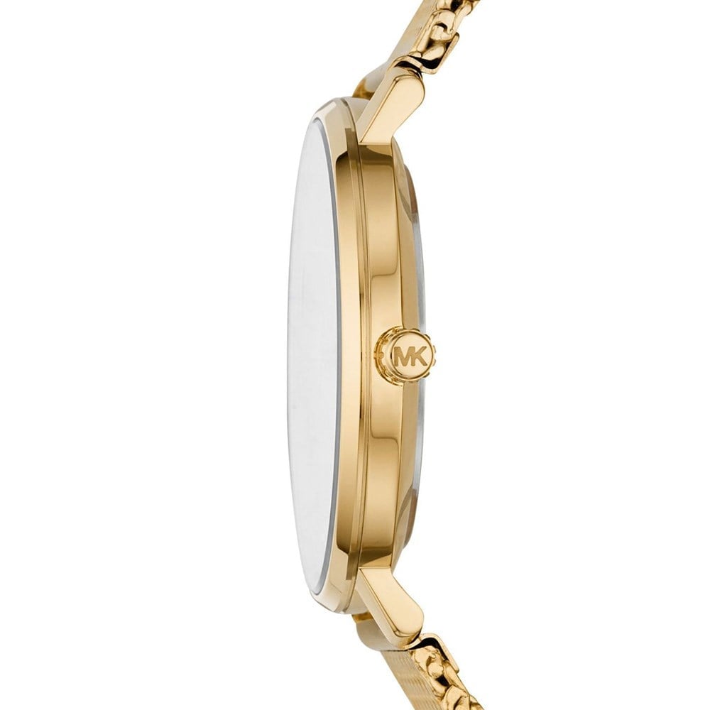 Michael Kors MK4339 Portia Gold Dial Ladies Watch - WATCH & WATCH
