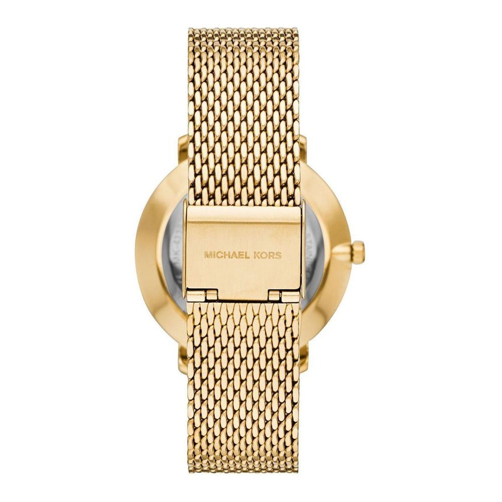 Michael Kors MK4339 Pyper Quartz Crystal Gold Dial Women's Watch - WATCH & WATCH