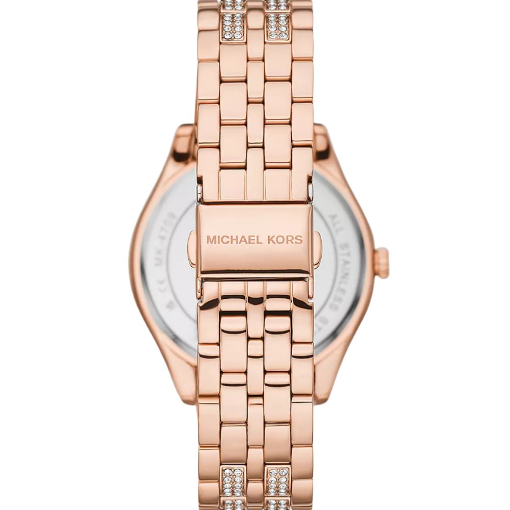 Michael Kors MK4710 Harlowe Rose Gold - Tone Ladies Watch - WATCH & WATCH