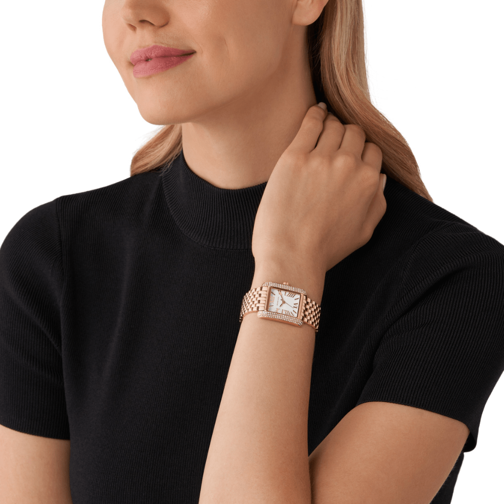 Michael Kors MK4743 Emery White Dial Ladies Watch - WATCH & WATCH