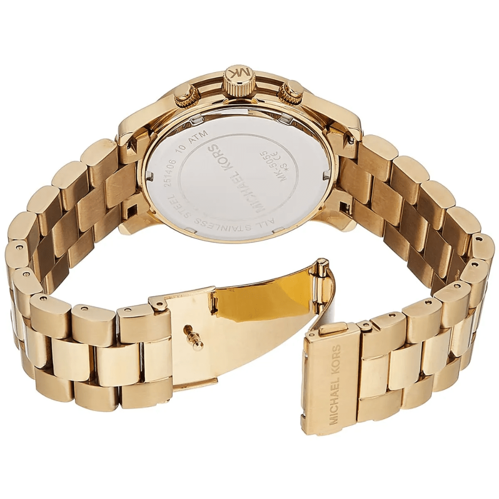 Michael Kors MK5055 Runway Chronograph Ladies Watch - WATCH & WATCH