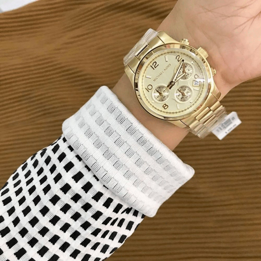 Michael Kors MK5055 Runway Chronograph Ladies Watch - WATCH & WATCH