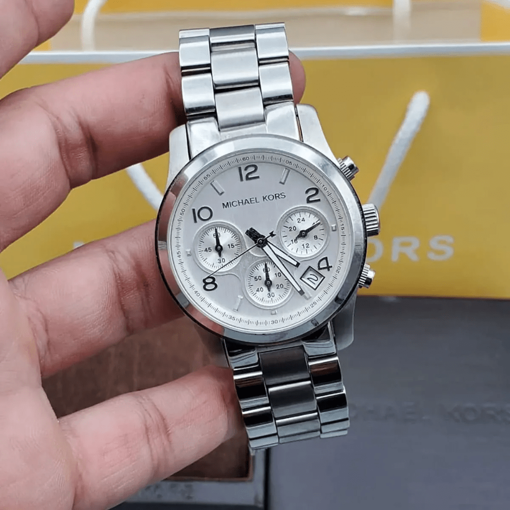 Michael Kors MK5076 Runway Chronograph Ladies Watch - WATCH & WATCH