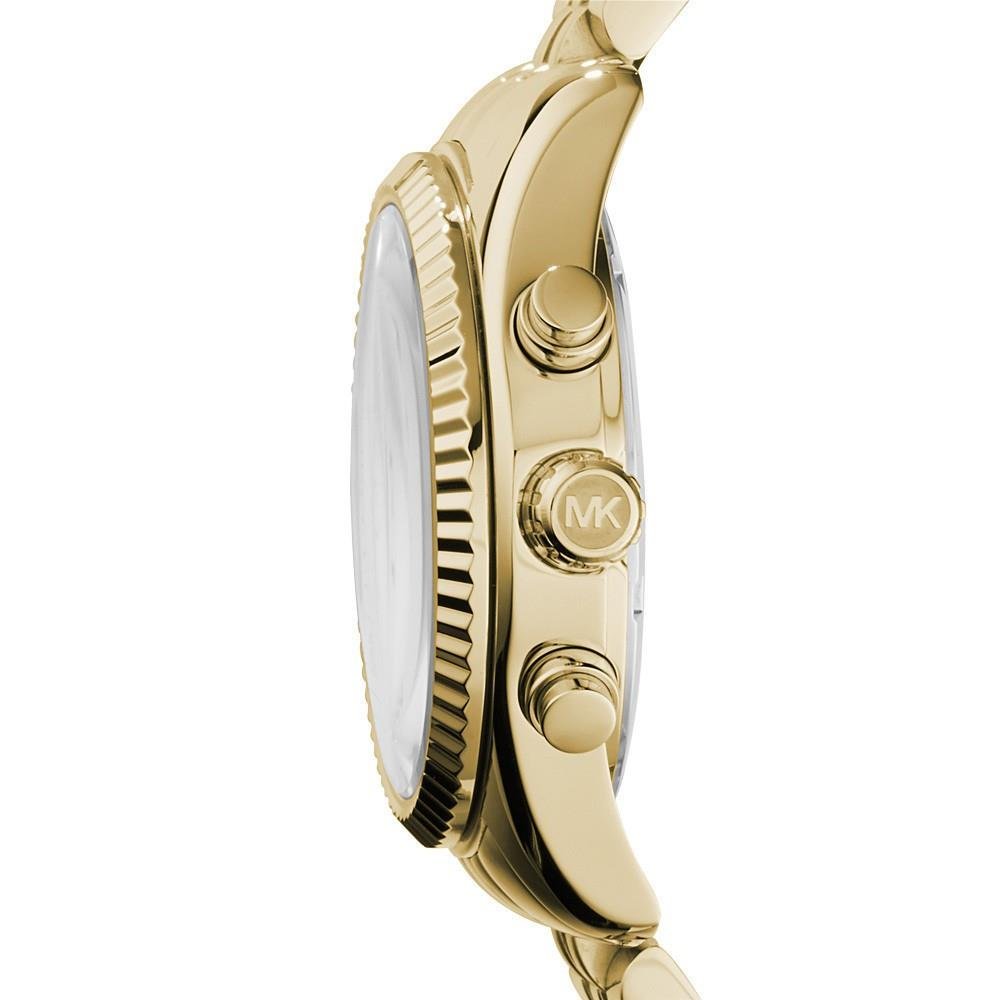 Michael Kors Lexington MK5556 outlet Women Gold Stainless Steel Analog Dial Watch MP133