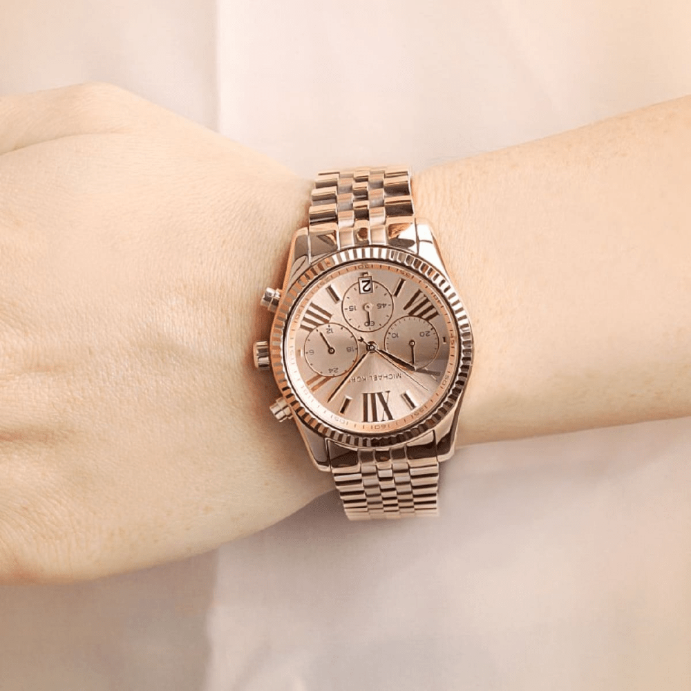 Michael Kors MK5569 Lexington Chronograph Ladies Watch - WATCH & WATCH