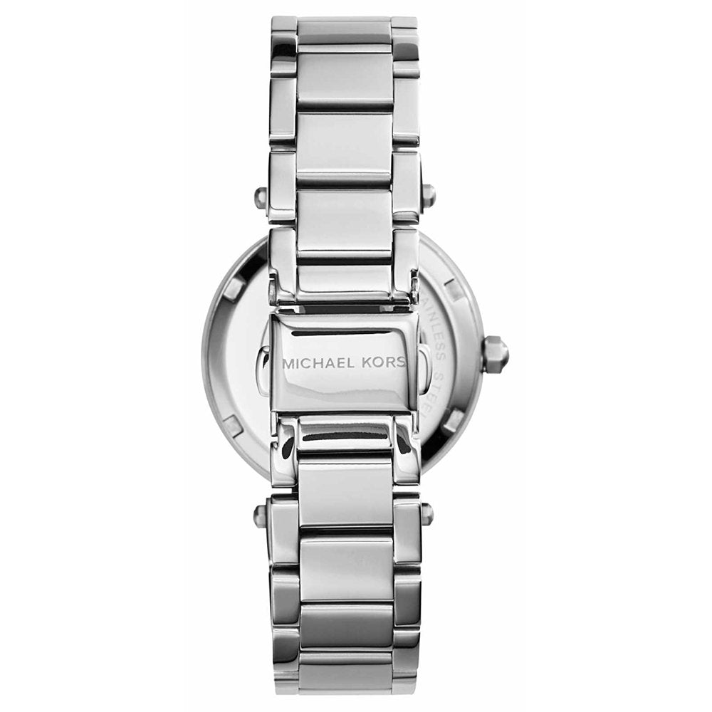 Michael Kors MK5615 Ladies Mini Parker Silver Watch - WATCH & WATCH