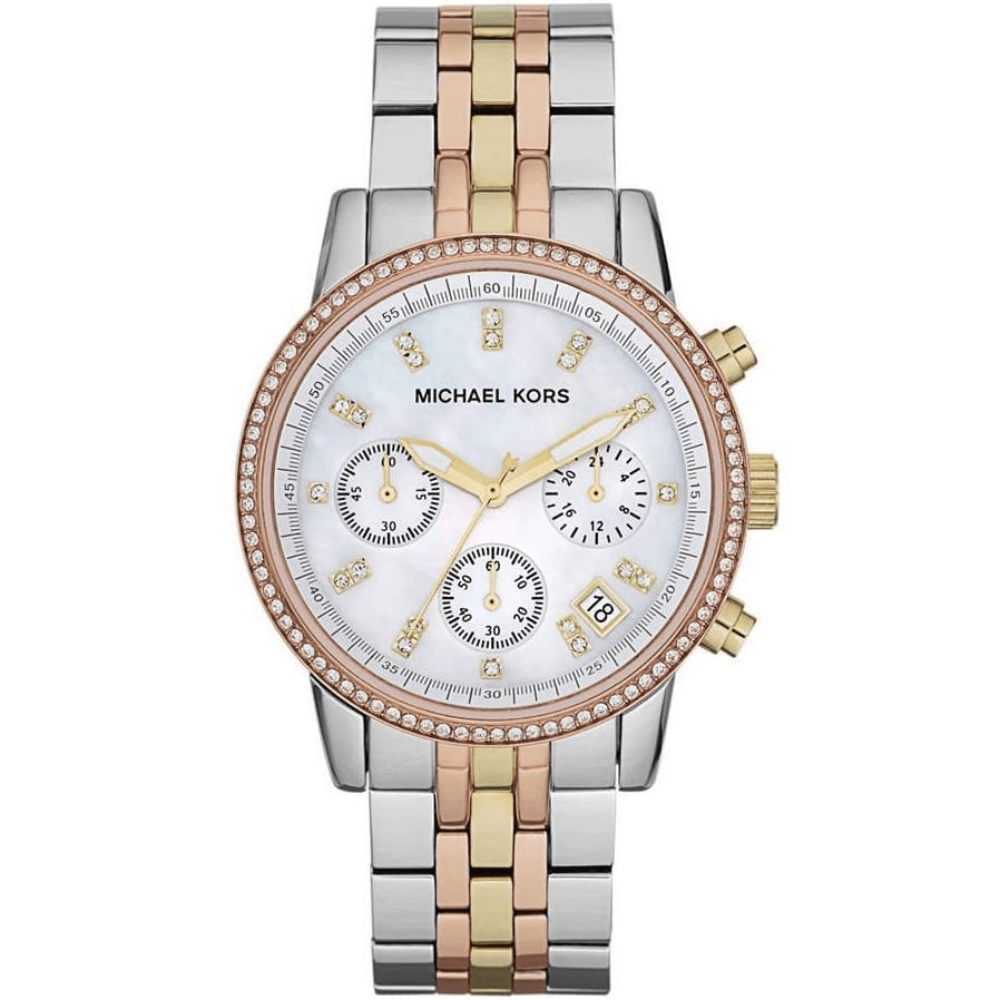 Michael Kors MK5650 Ritz Chronograph Ladies Watch - WATCH & WATCH