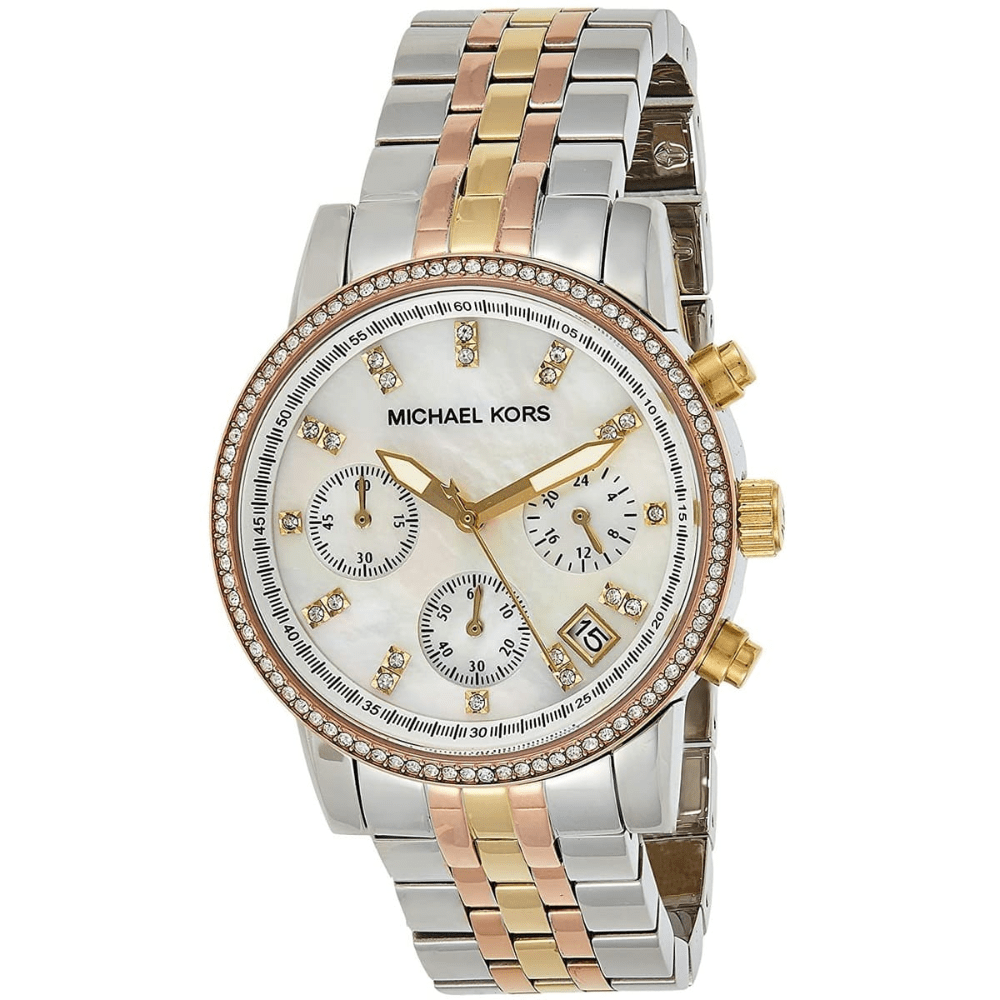 Michael Kors MK5650 Ritz Chronograph Ladies Watch - WATCH & WATCH