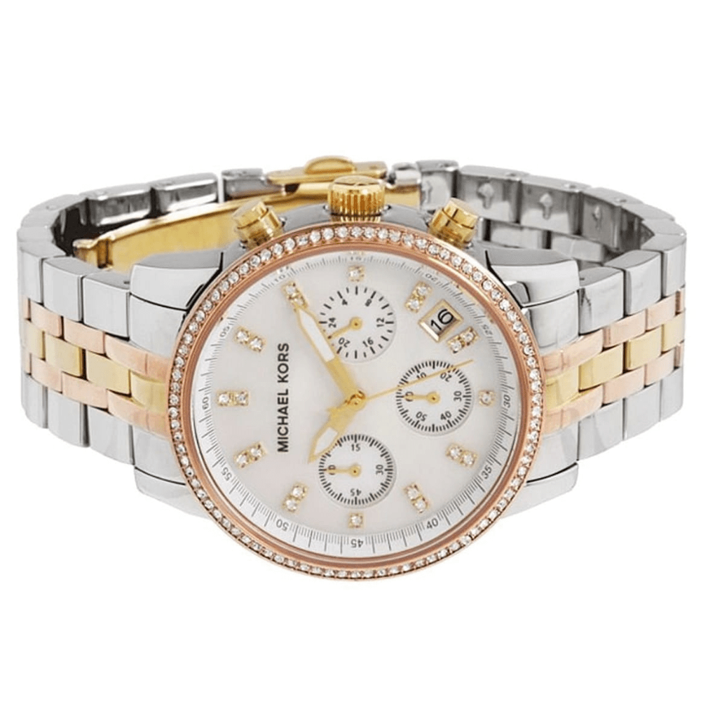 Michael Kors MK5650 Ritz Chronograph Ladies Watch - WATCH & WATCH