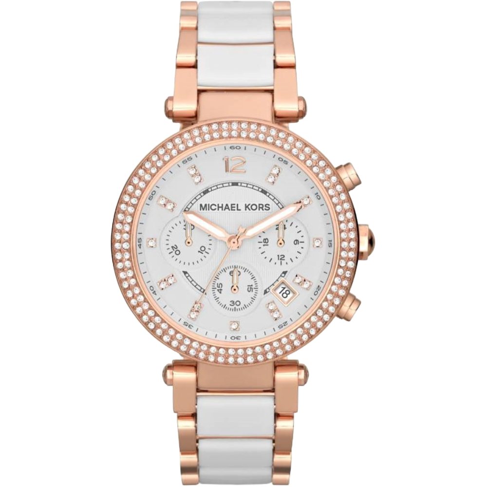 Michael Kors MK5774 Parker Chronograph Two - Tone Ladies Watch - WATCH & WATCH