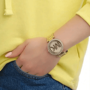 Michael Kors MK5784 Parker Gold Dial Ladies Watch - WATCH & WATCH
