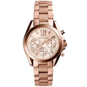 Michael Kors MK5799 Rose Gold Bradshaw Ladies Watch - WATCH & WATCH