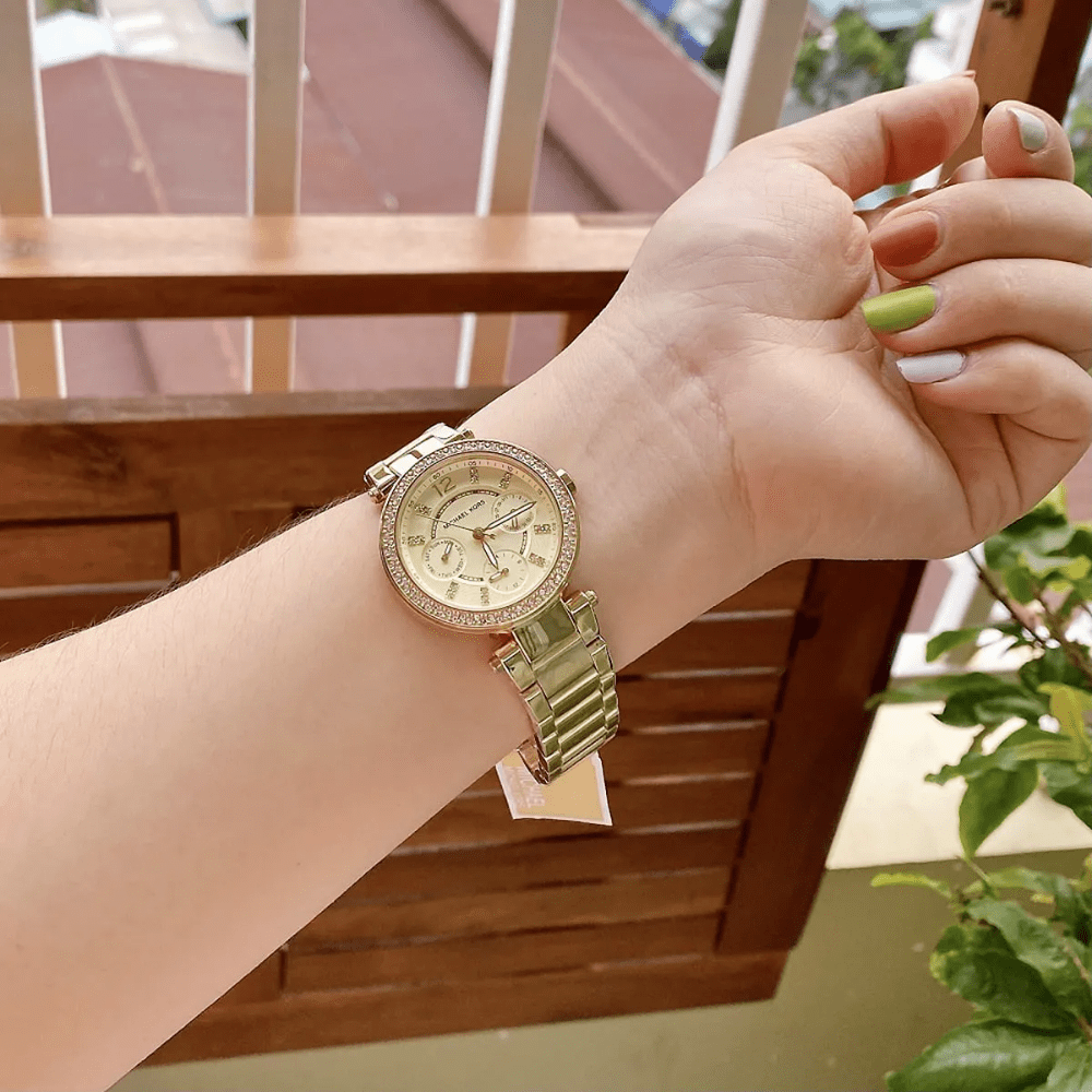 Michael Kors MK6056 Parker Chronograph Ladies Watch - WATCH & WATCH