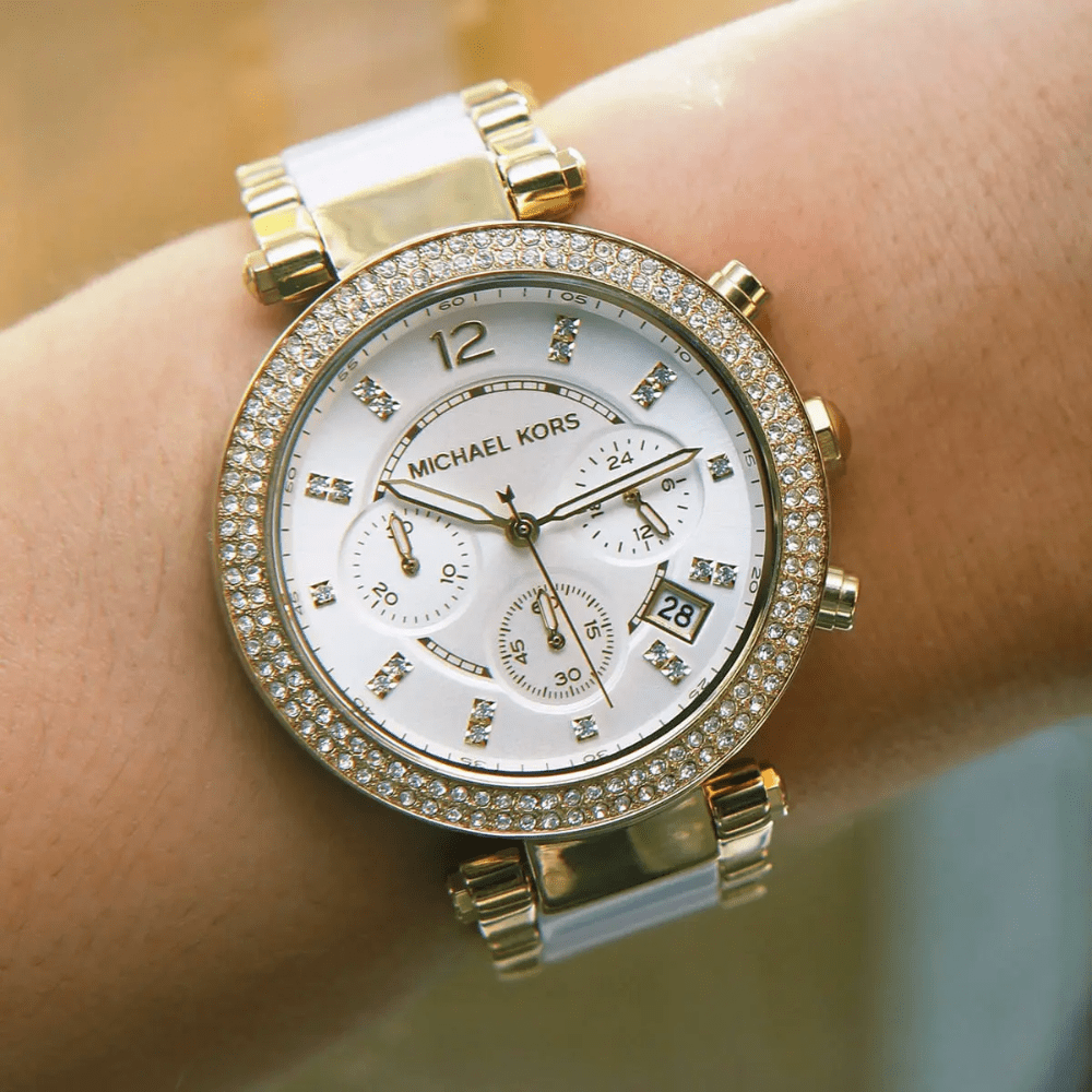Michael Kors MK6119 Parker Chronograph Ladies Watch - WATCH & WATCH