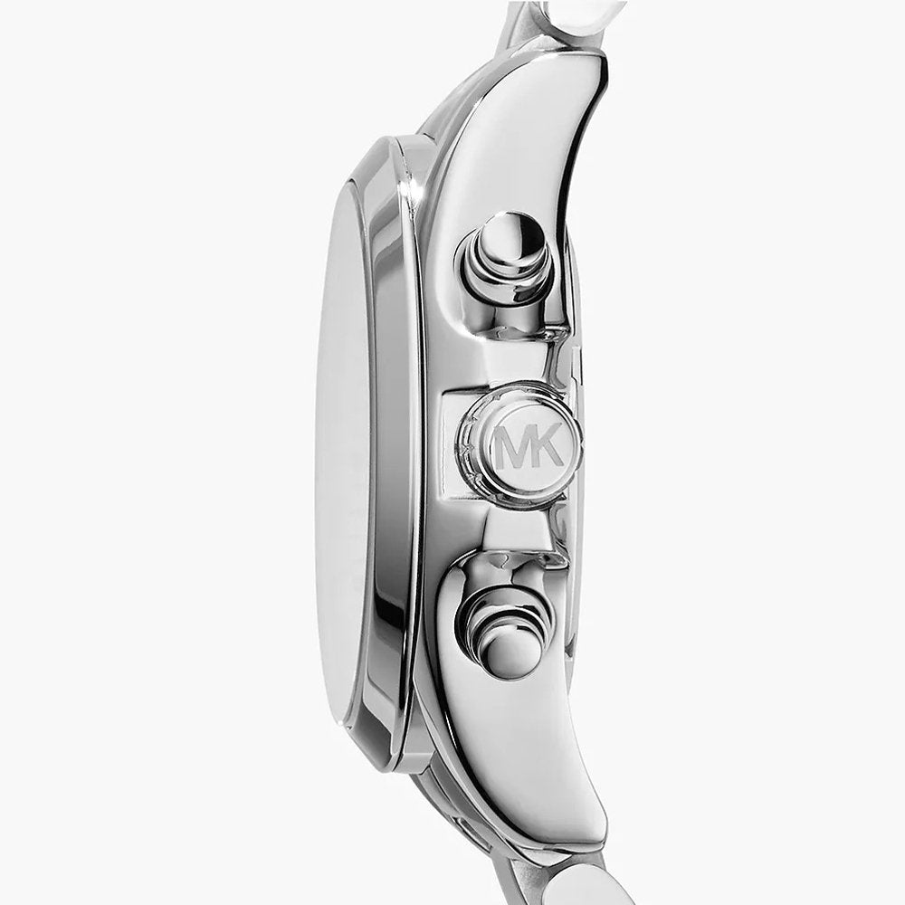 Michael Kors MK6174 Silver - Tone Mini Bradshaw Ladies Watch - WATCH & WATCH