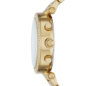 Michael Kors MK6263 Parker Green Dial Chronograph Ladies Watch - WATCH & WATCH