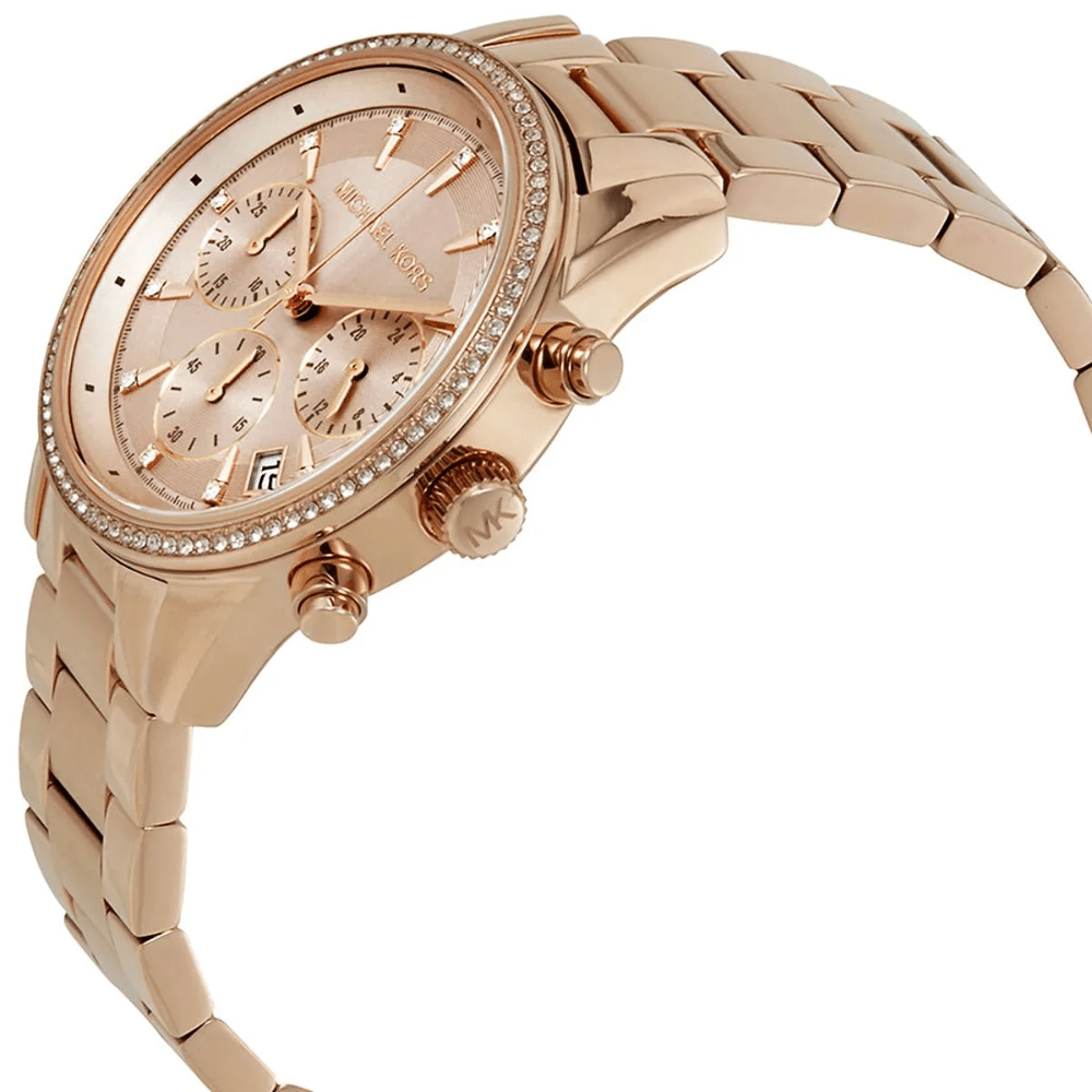 Michael Kors MK6357 Ritz Chronograph Ladies Watch - WATCH & WATCH