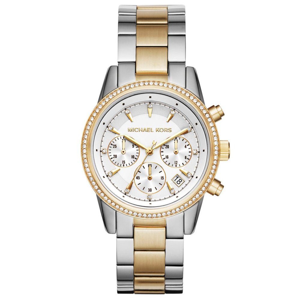 Michael Kors MK6474 Ritz Chronograph Ladies Watch - WATCH & WATCH