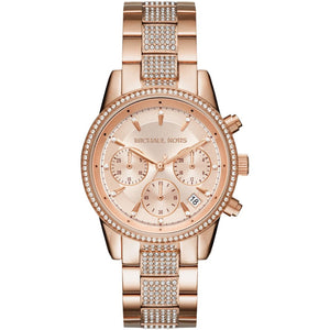 Michael Kors MK6485 Ritz Chronograph Ladies Watch - WATCH & WATCH