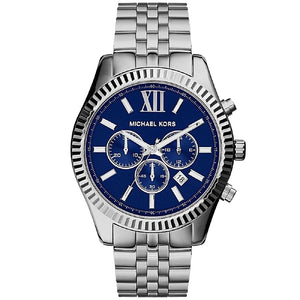Michael Kors MK8280 Lexington Blue Dial Men's Watch - WATCH & WATCH