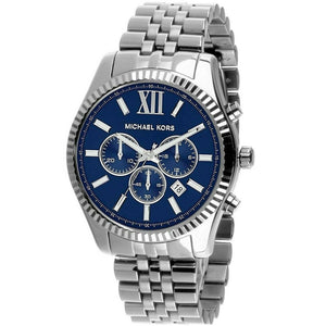 Michael Kors MK8280 Lexington Blue Dial Men's Watch - WATCH & WATCH