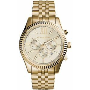 Michael Kors MK8281 Lexington Gold Men's Watch - WATCH & WATCH