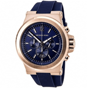 Michael Kors MK8295 Dylan Chronograph Navy Dial Men's Watch - WATCH & WATCH