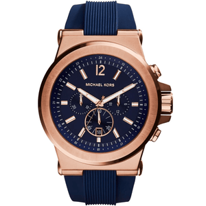 Michael Kors MK8295 Dylan Chronograph Navy Dial Men's Watch - WATCH & WATCH