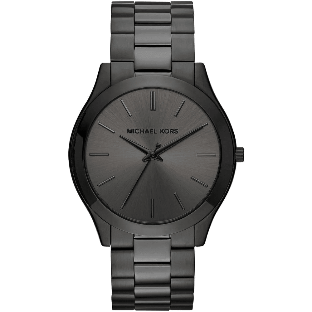 Michael Kors MK8507 Slim Runway Black Dial Ladies Watch - WATCH & WATCH