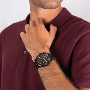 Michael Kors MK8603 Lexington Chronograph Black Dial Men's Watch - WATCH & WATCH