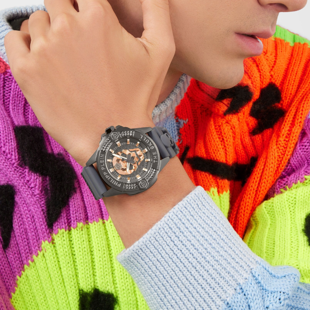Philipp Plein PWAAA2324 The Skull Men's Watch - WATCH & WATCH