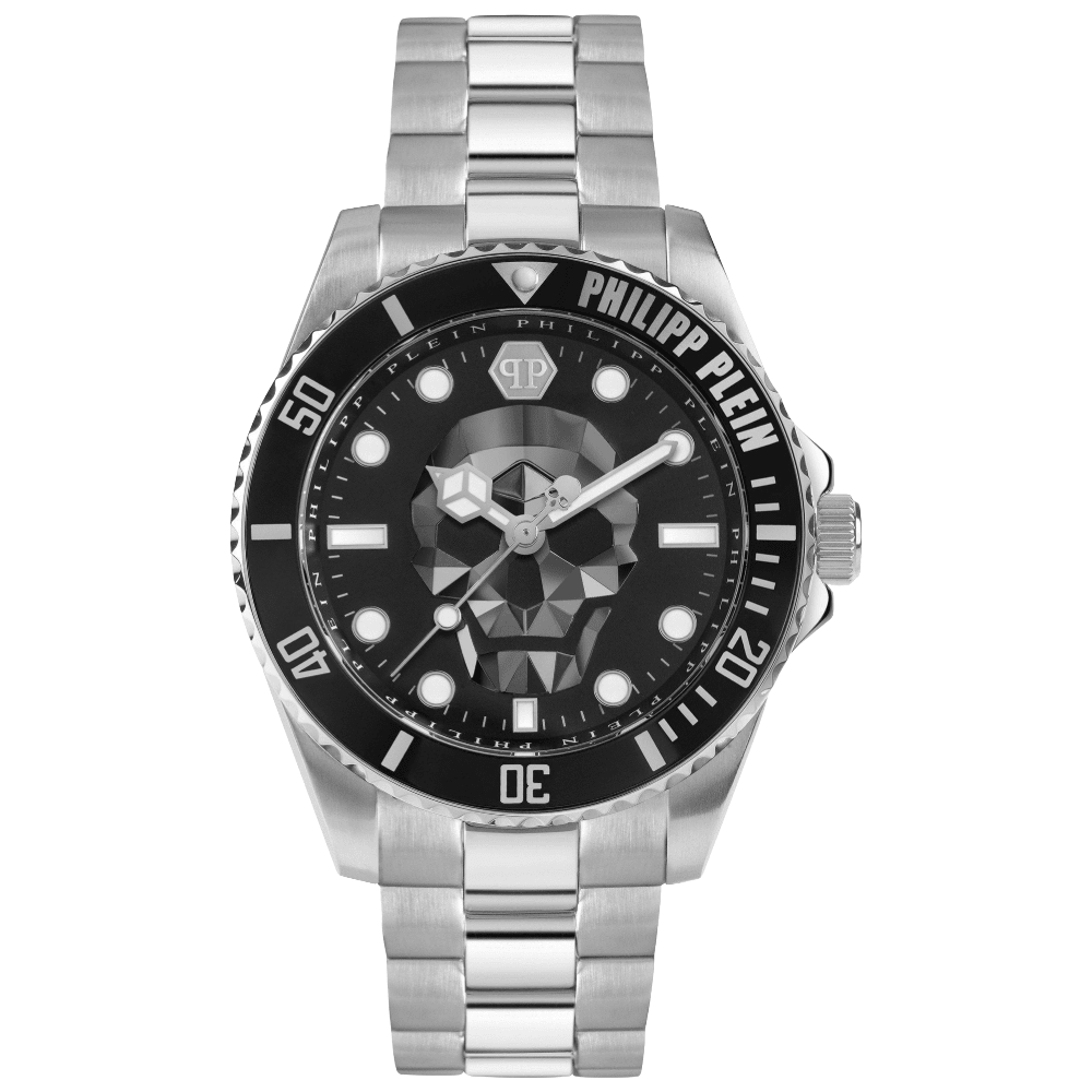 Philipp Plein PWOAA0522 The Skull Diver Men's Watch - WATCH & WATCH