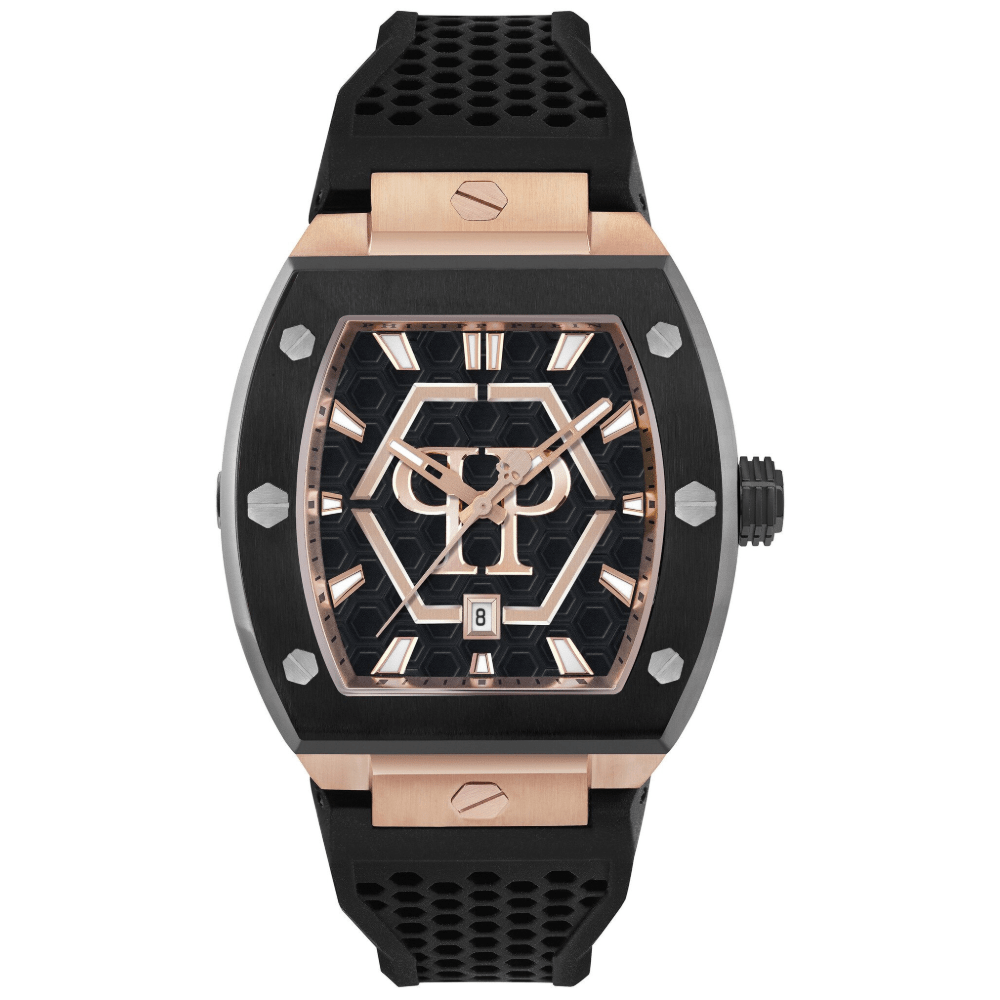 Philipp Plein PWPUA0124 The Hexagon Phantom Men's Watch - WATCH & WATCH