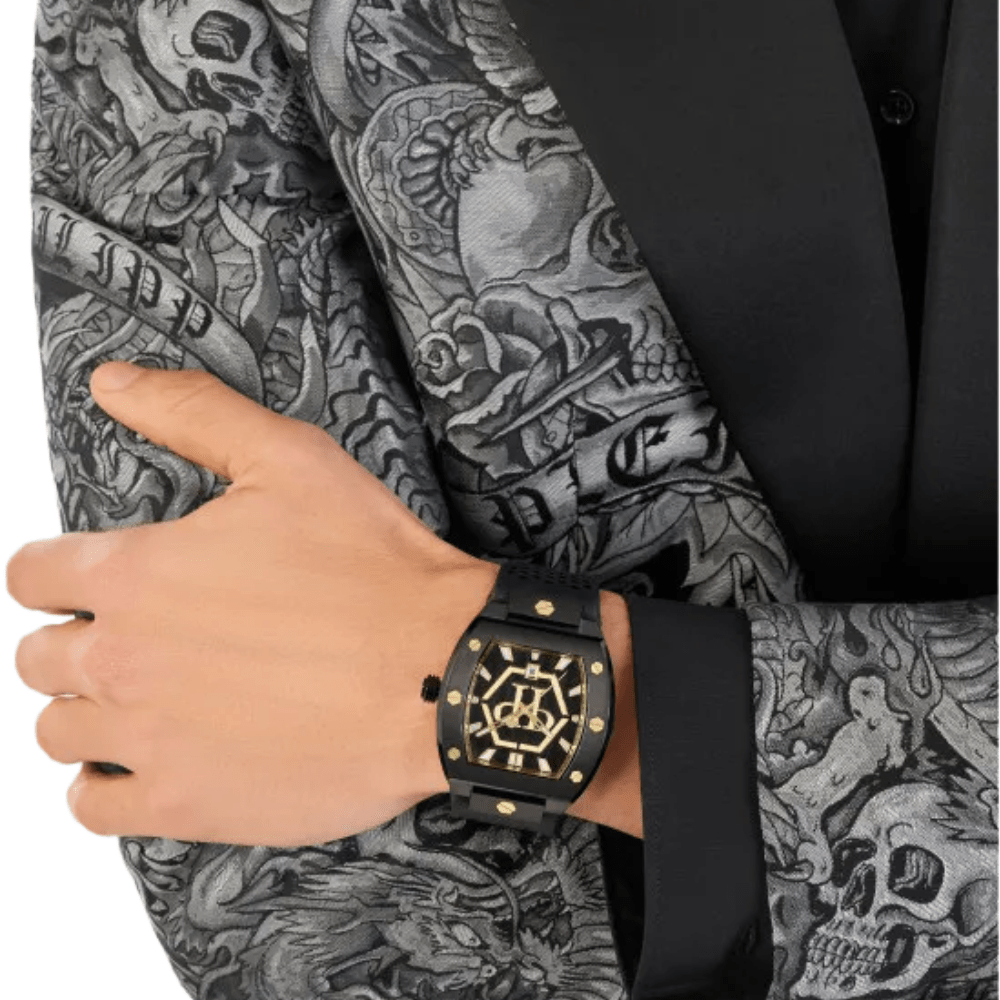 Philipp Plein PWPUA0224 The Hexagon Phantom Men's Watch - WATCH & WATCH