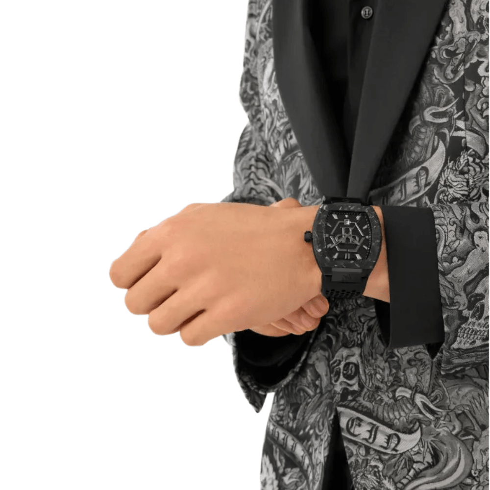 Philipp Plein PWPUA0624 The Hexagon Phantom Men's Watch - WATCH & WATCH