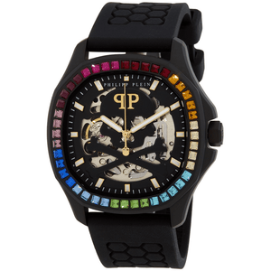 Philipp Plein PWRAA1023 $keleton $pectre Rainbow Men's Watch - WATCH & WATCH