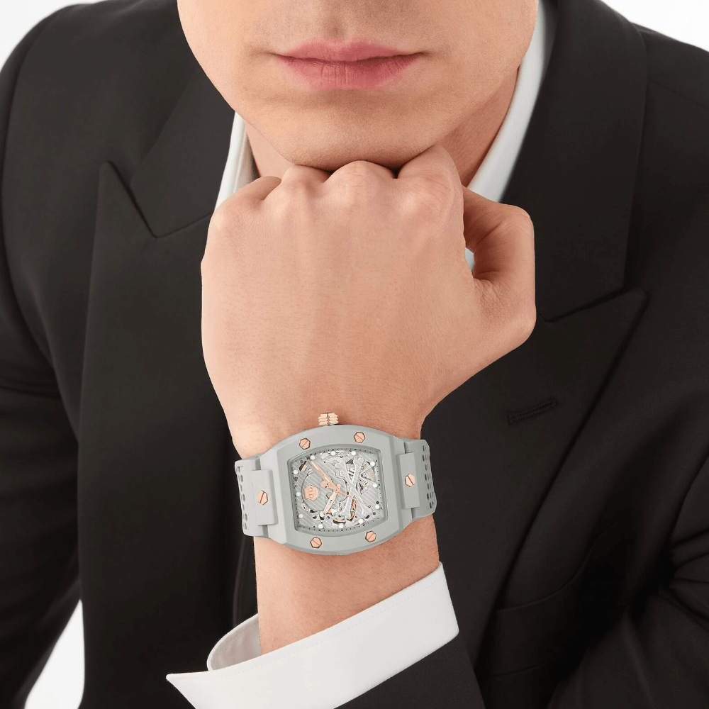 Philipp Plein PWVBA0123 The $keleton Ecoceramic Men's Watch - WATCH & WATCH