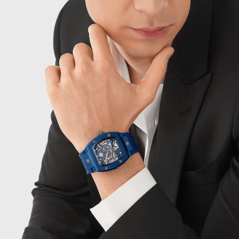 Philipp Plein PWVBA0323 The Skeleton Ecoceramic Men's Watch - WATCH & WATCH