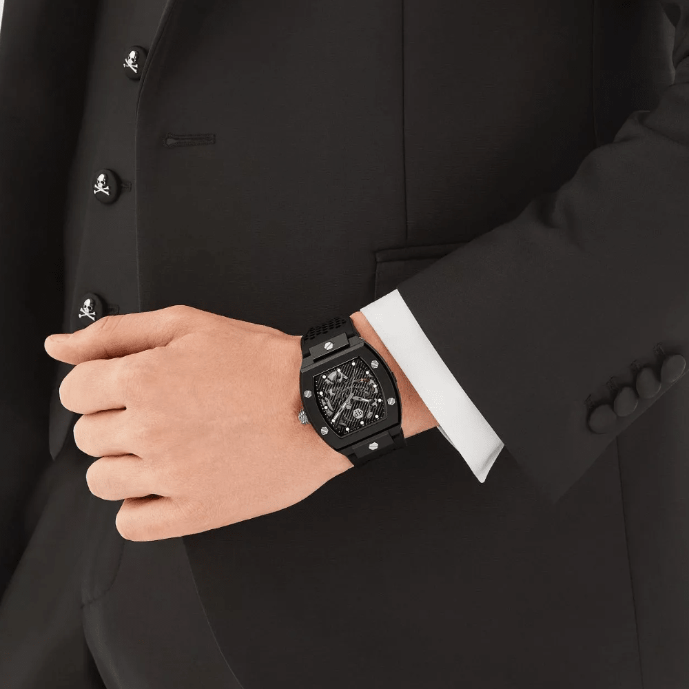Philipp Plein PWVBA0423 The Skeleton Eco Men's Watch - WATCH & WATCH