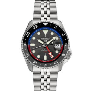 Seiko 5 Sports SSK019K1 Charcoal Dial Automatic Men's Watch - WATCH & WATCH