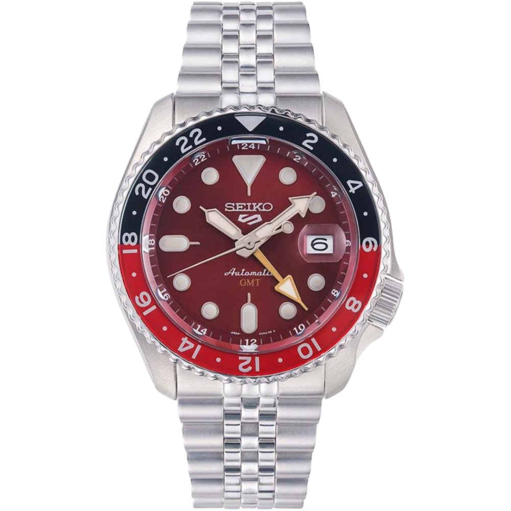 Seiko 5 Sports SSK031K1 Red Dial Automatic Men's Watch - WATCH & WATCH