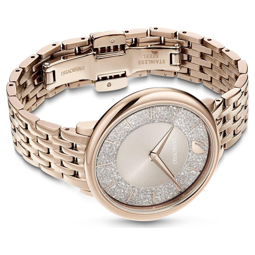 Swarovski 5547611 Crystalline Metal Bracelet Gold Tone Women's Watch - WATCH & WATCH