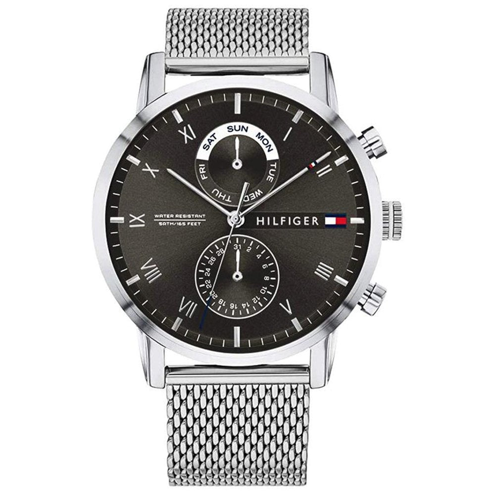 Tommy Hilfiger 1710402 Black Dial Kane Men's Watch - WATCH & WATCH