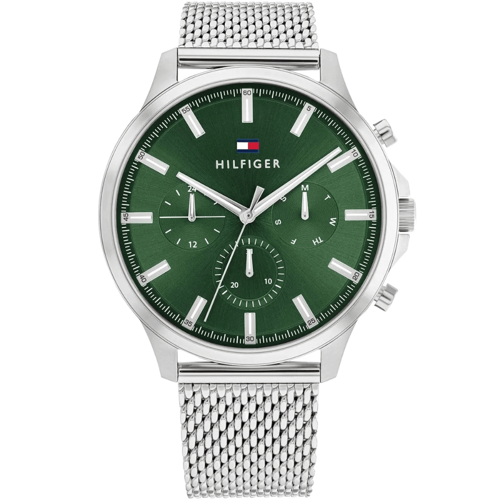 Tommy Hilfiger 1710499 Ryder Green Dial Men's Watch - WATCH & WATCH