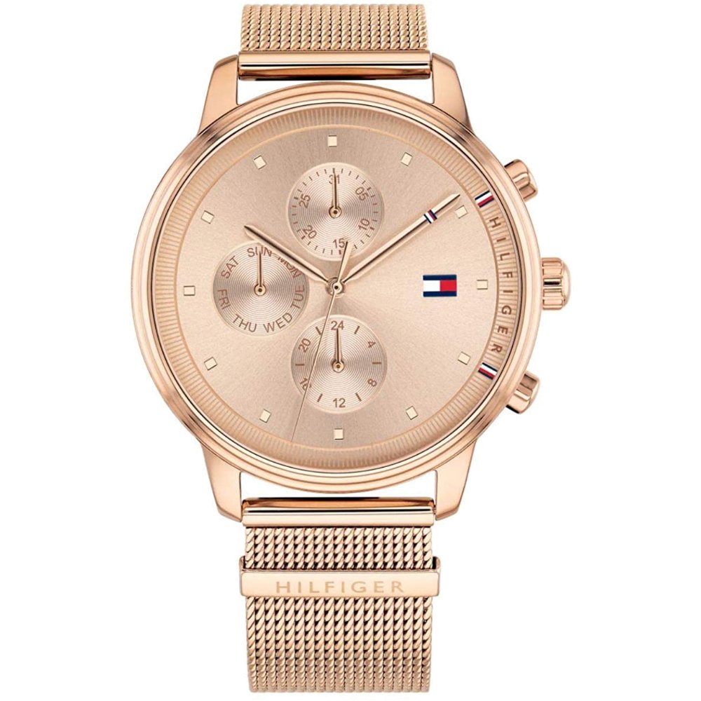 Tommy Hilfiger 1781907 Chronograph Rose Gold Ladies Watch - WATCH & WATCH