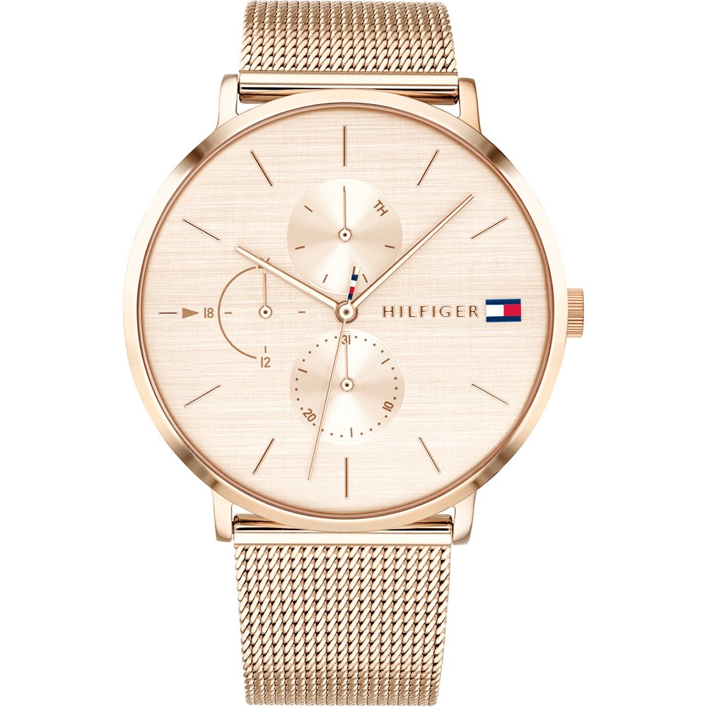 Tommy Hilfiger 1781944 Rose Gold Jenna Ladies Watch - WATCH & WATCH