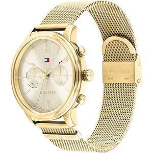 Tommy Hilfiger 1782302 Ladies Blake Gold Mesh Watch - WATCH & WATCH