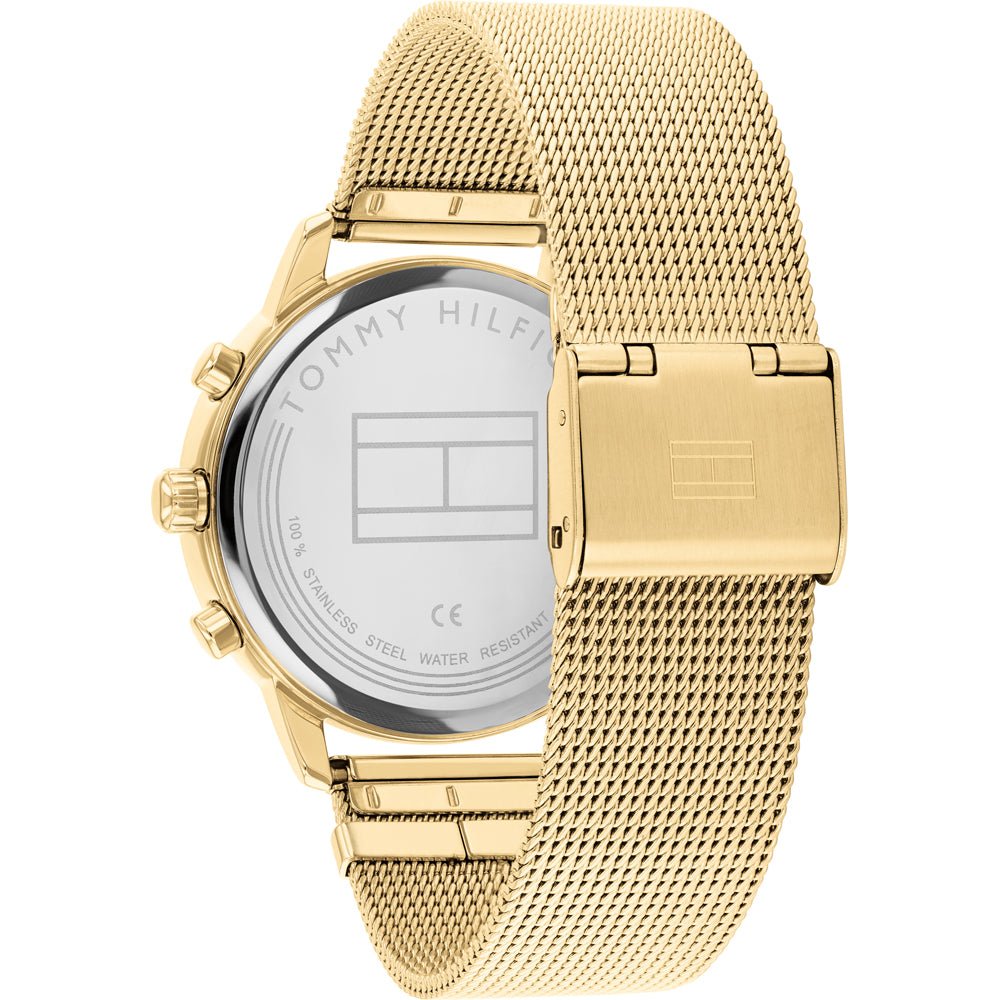 Tommy Hilfiger 1782302 Ladies Blake Gold Mesh Watch - WATCH & WATCH