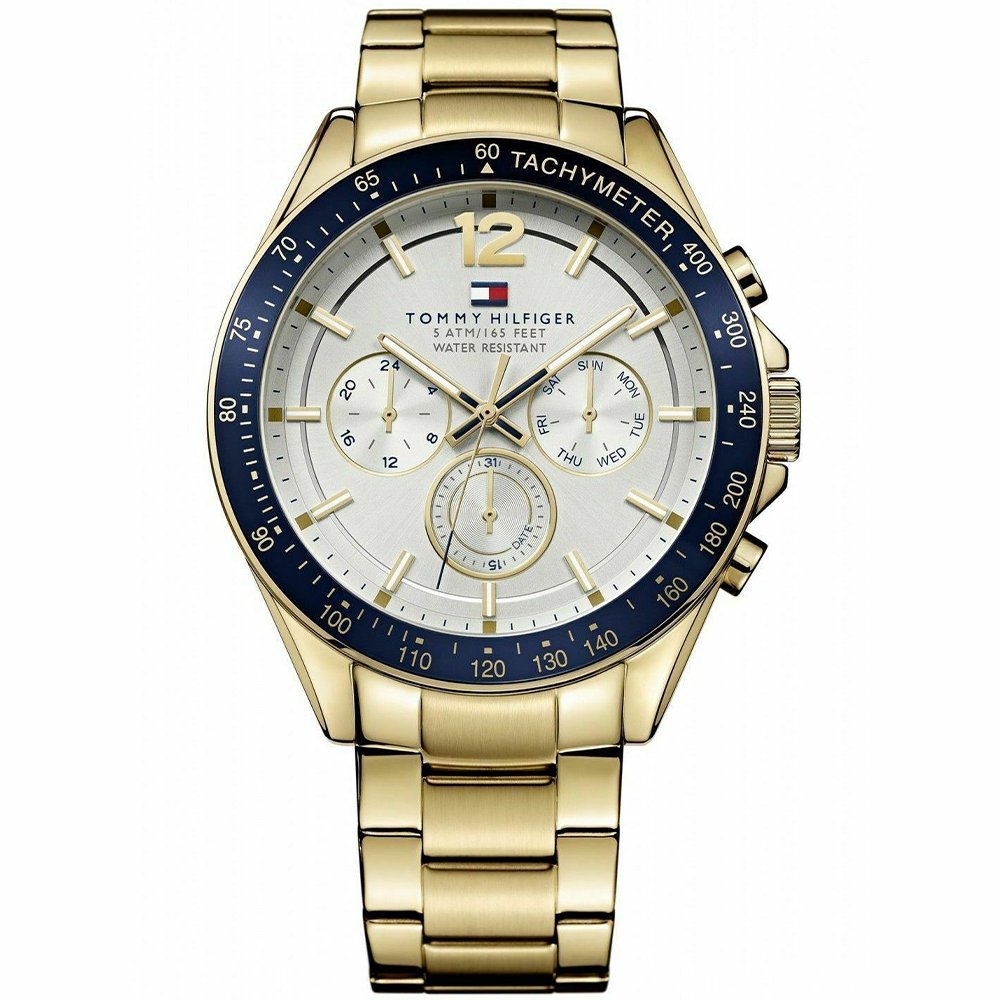 Tommy Hilfiger 1791121 Luke Watch Men's Gold - WATCH & WATCH