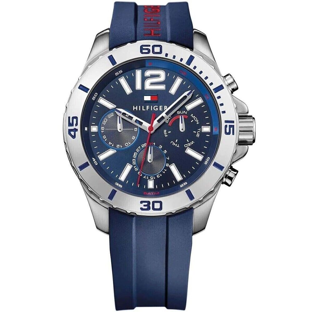 Tommy Hilfiger 1791142 Blue Nolan Men's Watch - WATCH & WATCH